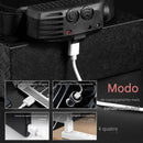 Lanterna de Cabeça Recarregável à Prova D'Água