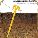 Kit 10 peças Estacas Fixação Barraca Gazebo Guarda Sol Tenda 35cm