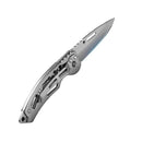 Canivete dobrável de aço inoxidável Emergencia Camping Trilha Alta Resistência Pesca Caminhada