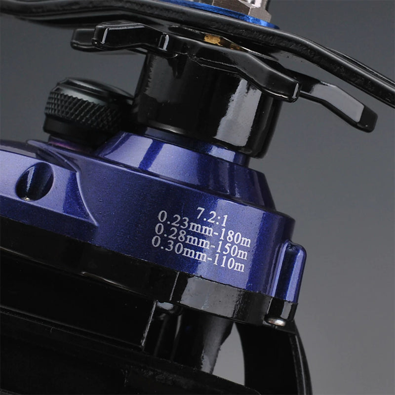 mall inline badgeCarretilha de Pesca Esquerda/Direito 7.2:1 17+1 Rolamentos 8 Kg