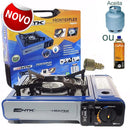 mall inline badgeFogareiro Portátil C/ Adaptador Para Botijão Camping Azul