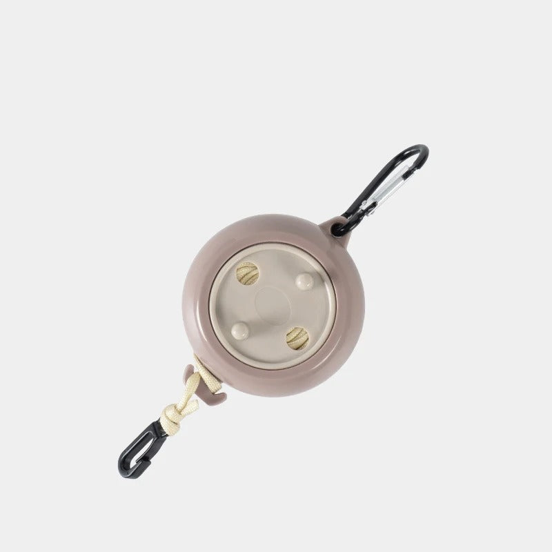 Cordão de varal portátil – Linha ajustável de 10m, ideal para secar roupas em viagens, camping, hotéis e uso interno/externo.