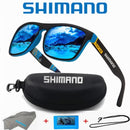 Shimano – Óculos polarizados UV400 unissex, ideais para pesca, ciclismo, caça e esportes ao ar livre.