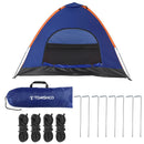 Tomshoo – Barraca leve para 3-4 pessoas, com mosca de chuva, ideal para camping, trilhas, praia e pesca em família.