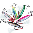 PROBEROS – Kit com 5 Iscas Biônicas de 30g, ganchos duplos, para pesca long shot.