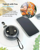 Cordão de varal portátil – Linha ajustável de 10m, ideal para secar roupas em viagens, camping, hotéis e uso interno/externo.