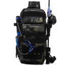 Bolsa de Peito Camuflada para Isca de Pesca – Equipamento Multifuncional Tático Crossbody