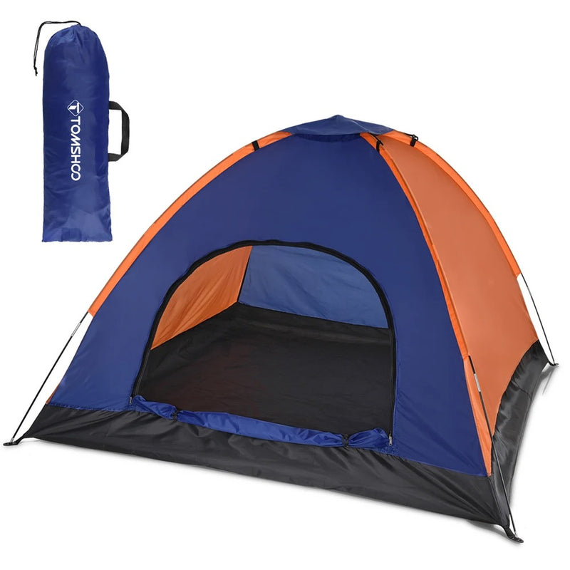 Tomshoo – Barraca leve para 3-4 pessoas, com mosca de chuva, ideal para camping, trilhas, praia e pesca em família.