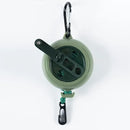 Cordão de varal portátil – Linha ajustável de 10m, ideal para secar roupas em viagens, camping, hotéis e uso interno/externo.