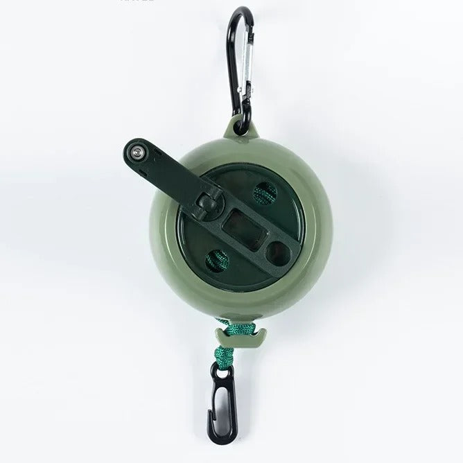 Cordão de varal portátil – Linha ajustável de 10m, ideal para secar roupas em viagens, camping, hotéis e uso interno/externo.