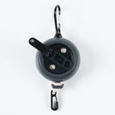 Cordão de varal portátil – Linha ajustável de 10m, ideal para secar roupas em viagens, camping, hotéis e uso interno/externo.