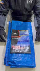 Lona 3x5 Azul Impermeavel Piscina Barraca Camping Telhado