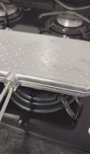 Tostex Baurutex Sanduicheira Forma Dupla Com Cabo De Madeira