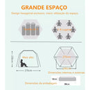 Barraca Camping 5-8 Lugares Grande Ventilacao 270*270*155cm