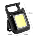 Mini Lanterna Com led Portátil/USB Recarregável Iuminação ajustavél 3 Modos De Luz Lanternas De Chaveiro E Abridor