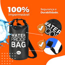Bolsa Impermeável Saco Estanque 5l / 10l / 20l Camping Bag Mochila Pesca Agua Jetski Caiaque Natação